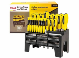 Bituxx Sada šroubováků a bitů, 100 kusů, ve stojánku