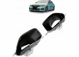 MTuning Černé koncovky tlumiče výfuku BMW řady 3 (G20) Sedan (G21) Touring 2018-současnost