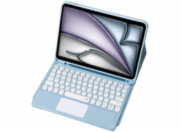 Strado Pouzdro s Bluetooth klávesnicí a touchpadem pro iPad Air 13 Gen6 (modré)