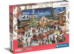 Clementoni CLE puzzle 1000 Vánoční jarmark 81505