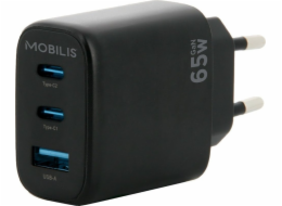Mobilis Nabíječka 001364 Univerzální nabíječka mobilních zařízení, černá, střídavý proud, automatická