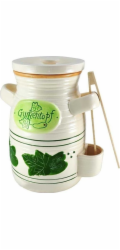Alpenburg Keramická nádoba na okurky 4l + jazyk