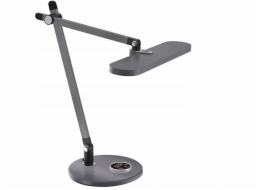 Svensson Stolní lampa Light 620 lumenů 12W metalicky šedá, model Riga