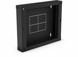 Alantec Zadní díl skříně 100 mm (výklopný/sklopný) pro dvoudílné skříně SW-9U-600-450-01-C, černý (SA-SSW-9U-01-C)