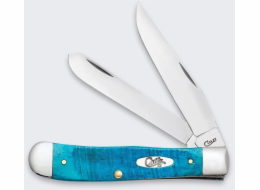 LionSteel Knives Zavírací nůž Case Trapper SS Caribbean Blue Bone