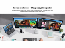 Orico Dokovací stanice pro MacMini, USB-C 10 Gb/s, s M.2 NVMe pouzdrem, kovová
