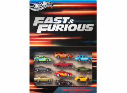 Mattel Balení 10 aut HW Fast_Furious z JCT92 / 6 aut