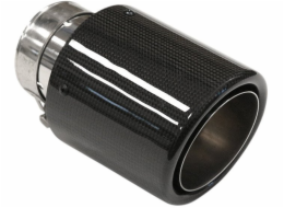 Poujoulat Koncovka tlumiče výfuku 114 mm, vstup 70 mm, lesklý karbon