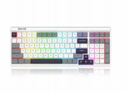 Redragon Klávesnice Garen Pro Redragon Manbo (Bezdrátová klávesnice Garen Pro K656WGB-RGB-PRO, šedá)