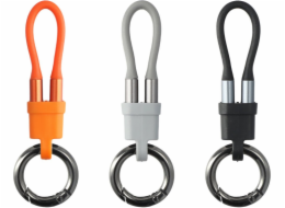 4smarts Sada kabelů USB-C s klíčenkami, 7,5 cm, 30 kusů