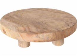 EXCELLENT HOUSWARE VYNIKAJÍCÍ DOMÁCNOST Podtácek z teakového dřeva 30 cm