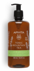 Natura Siberica APIVITA_Tonic Horský čaj Sprchový gel s esenciálními oleji Eko balení tonizující sprchový gel s horským čajem a esenciálními oleji 500ml