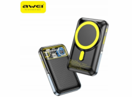 Awei PA-10 10000mAh indukční powerbanka MagSafe černá