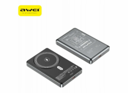 Awei Powerbanka PA-31 10000mAh indukční MagSafe šedá