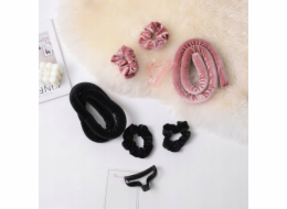 Glov SISTER YOUNG_Lisa Sada na kulmy na vlasy bez ohřevu + saténové gumičky do vlasů 2 ks + růžová sponka