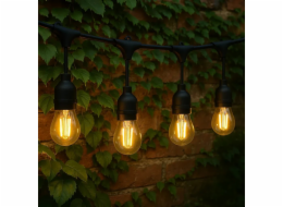 Lite Bulb Moments Zahradní řetězová světla Extralink, 10m řetěz s 10 žárovkami
