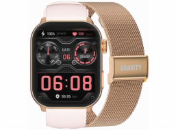 Gravity CHYTRÉ HODINKY UNISEX GT28-6 - BLUETOOTH HOVORY, PŘÍDAVNÝ ŘEMÍNEK (sg037f)