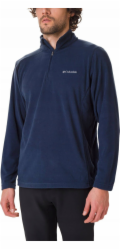 Columbia Flísová mikina Klamath Range II s poloviční zipem 1352472466 Navy S