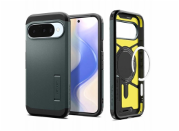 Spigen Kryt Tough Armor MagSafe, tmavě zelená - Google Pixel 10 Pro/Pixel 10