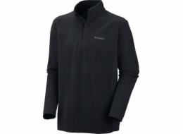 Columbia Flísová mikina Klamath Range II s poloviční zipem 1352472010 Černá L