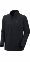Columbia Flísová mikina Klamath Range II Half Zip 1352472010 Černá L