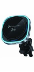 ForCell F-GRIP Air Mag (F-07) indukční nabíjecí držák Qi2 pro MagSafe kompatibilní s mřížkou, stříbrná
