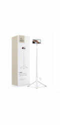 Tech-Protect Selfie tyč L09S Bluetooth, stativ, bílá