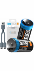 Newell Baterie NL4206 CR123A USB-C 700 mAh, 2 ks, blistr