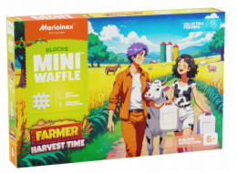Marioinex Vaflové kostky Farmer Harvest Time 102 ks (07566)