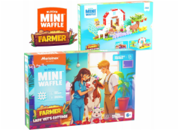 Marioinex Mini vafle Farmář Dům veterináře 110 ks