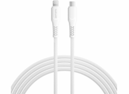 4smarts USB-C - Lightning kabel 1,5 m bílý (465592)