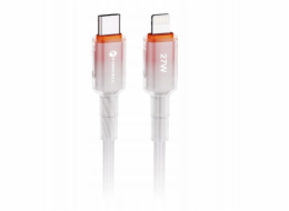 ForCell Kabel USB-C na Lightning F-Energy PD 3A 27W Gradient 1 m C356 bílý