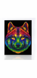 DIAMOND DOTZ DOSPĚLÉ PLACKY NEON WOLF