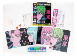 DIAMOND DOTZ DOSPĚLÍ PLNÉ NEONOVÉ ANIME