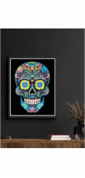 DIAMOND DOTZ DOSPĚLÉ FLOCKED NEON CUKROVÁ LEBKA