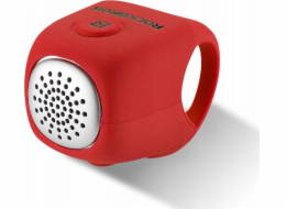 Elektronický zvonek na kolo RockBros v silikonovém pouzdře - červený ROCKBROS