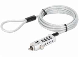 Manhattan Organizer na bezpečnostní kabel klínku pro notebooky, Nano, K-Slot Code