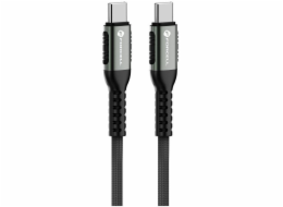 ForCell Kabel USB-C - USB-C 0,25 m černý