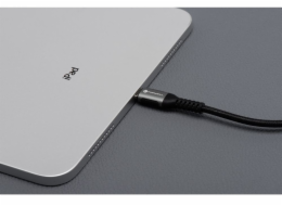 ForCell Kabel USB-C na Lightning F-Energy PD 3A 27W Cafule 0,25 m C259 černý