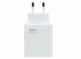 Xiaomi Originální nabíječka USB A QC3.0 3A 33W do zásuvky MDY-16-EF bílá