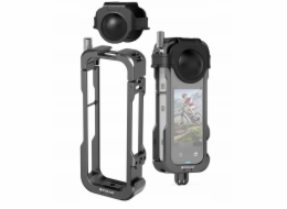 Puluz Držák rámu, pouzdro, rámeček, 2x ISO pro GoPro + krytka pro Insta360 X4 / Pu981b