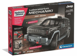 Clementoni Vědecká zábava – Mechanické laboratoře: Jeep Recon