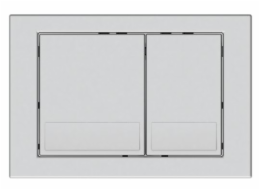 KK-Pol Splachovací tlačítko WC M06 saténové (SPP/029)