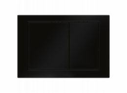 KKPOL KK-POL splachovací tlačítko M05, matná černá 350/PPC/057-00-00