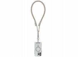 SKINARMA Univerzální kabel 2 v 1 na telefon Dyno Ve USB-C/USB-C béžový