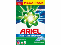 Ariel Rychle rozpustný prací prášek Mountain Spring 4,4 kg
