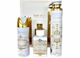 NoName SADA LATTAFA Honor & Glory Badee Al Oud EDP sprej 100ml + PARFÉMOVANÝ SPREJ 200ml + OSVĚŽOVAČ VZDUCHU 300ml