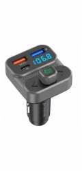 PROOVE FM vysílač Bluetooth 5.3 nabíječka do auta USB typu C PD 36W / FMLX20120003 / LUXOR SE