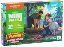 Marioinex Vaflové bonbóny Farmer Forest Rescue 100 dílků (07573)