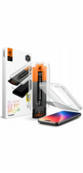 Spigen Ochranné pouzdro Glass TR EZ Fit Pro HD (Privacy) 1 balení, průhledné - iPhone 17/16 Pro Max